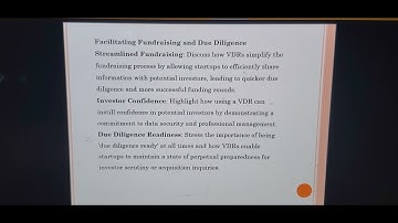 How Startups Can Benefit from Early VDR Adoption BD Joy