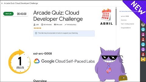 Arcade Quiz: Cloud Developer Challenge  | #2025 | #osl-arc-0008 |#qwiklabs |Solution
