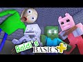 Monster School : Baldi Basic Plus Challenge with Roblox Piggy - Minecraft Animation