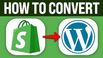 How To Convert Shopify Website To Wordpress (2025) Step by Step