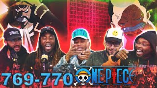 GOLD D ROGER & RED PONEGLYPHS?! One Piece Ep 769/770 Reaction