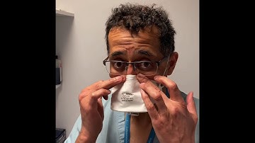 PROTECT THE PROFESSIONAL: Tegaderm and an FFP3 mask to pass the “FIT test”