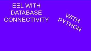 Python GUI using html, css, js with DB connectivity