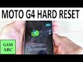 HARD RESET Motorola Moto G4, Plus, Play