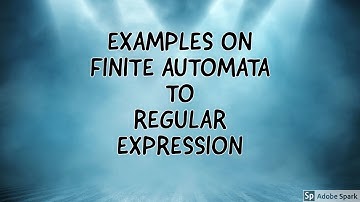 (43) UNIT 2: FINITE AUTOMATA TO REGULAR EXPRESSION BY ARDEN