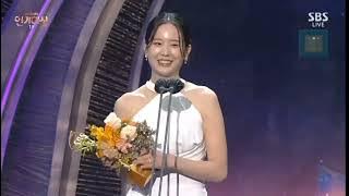 jang gyu ri winner in SBS Drama Awards 2022 'Best New Artist' in Drama Cheer up