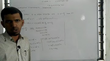 Class 11 maths | chapter: 3 | Trigonometry | Exercise: 3.7 | Q.no:5