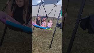 Outdoor Play Swing Set for Big or Small Yards from Amazon! #ad