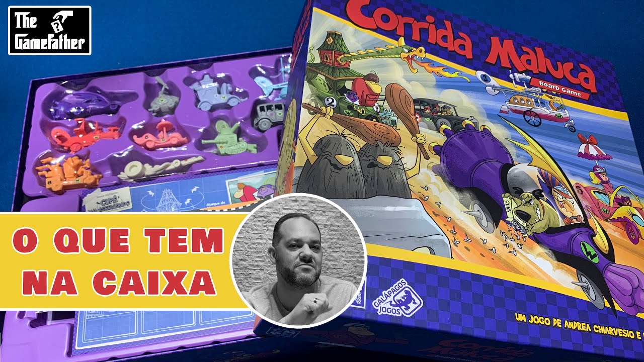 Corrida Maluca Board Game