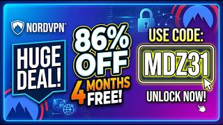 NordVPN Coupon Code - Get The Best NordVPN Discount code - Get 86% OFF + 4 Months FREE!