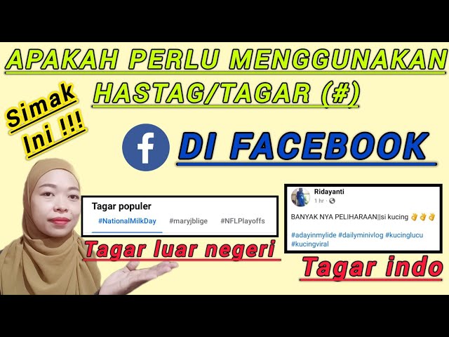 CARA MEMBUAT TAGAR DI FACEBOOK||HASTAG DI FACEBOOK||FACEBOOK PROFESIONAL class=