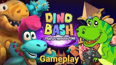 Dino Bash 2 Travel through time Gameplay 🦖🦕