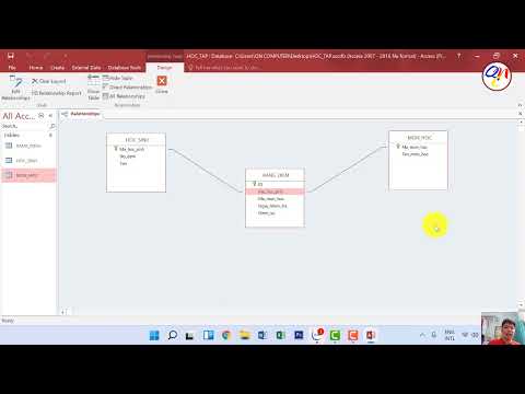 Video Cách làm Bài thực hành 9 tin học 12 Access 2016 - youtube