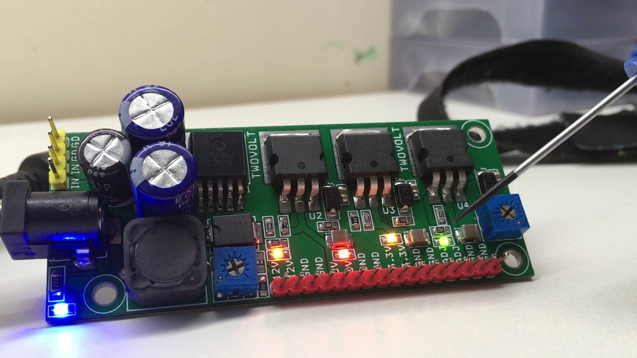 3v 3a Regulator Switching By Lm2576