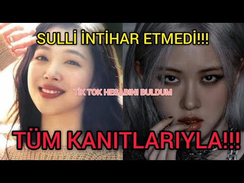 Sulli İntihar felan etmedi! Tiktok Hesabını Buldum KANITLARIYLA!!!