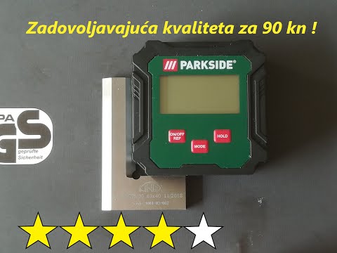 Parkside Inklinator(digitalni mjerač nagiba)/Digital angle meter