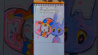 Jax y pomni! Nombre de la app: AR Drawing Sketch &amp; Paint #dibujosalapiz #dibujo #tadc #pomni #arte