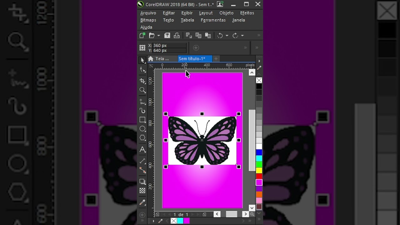 Como excluir fundo de imagem no Corel Draw! 