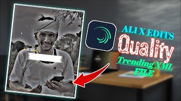 New Alight Motion XML file Trending On TikTok 