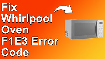 Whirlpool Oven F1E3 Error Code (A Guide To Understand The Causes And Solutions)