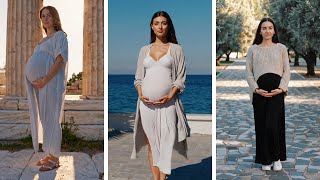 Pregnant Women Of Modern Greece Ai Lookbook In 4K