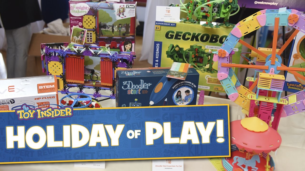 The Toy Insider's Holiday of Play & Holiday Gift Guide feat. the