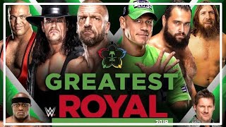 WWE GREATEST ROYAL RUMBLE 2018 - ANÁLISIS PICANTE