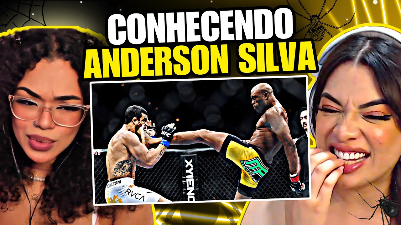Todos os nocautes e finalizações de Anderson Silva no UFC | [ NAT e VIC MV REACT ]