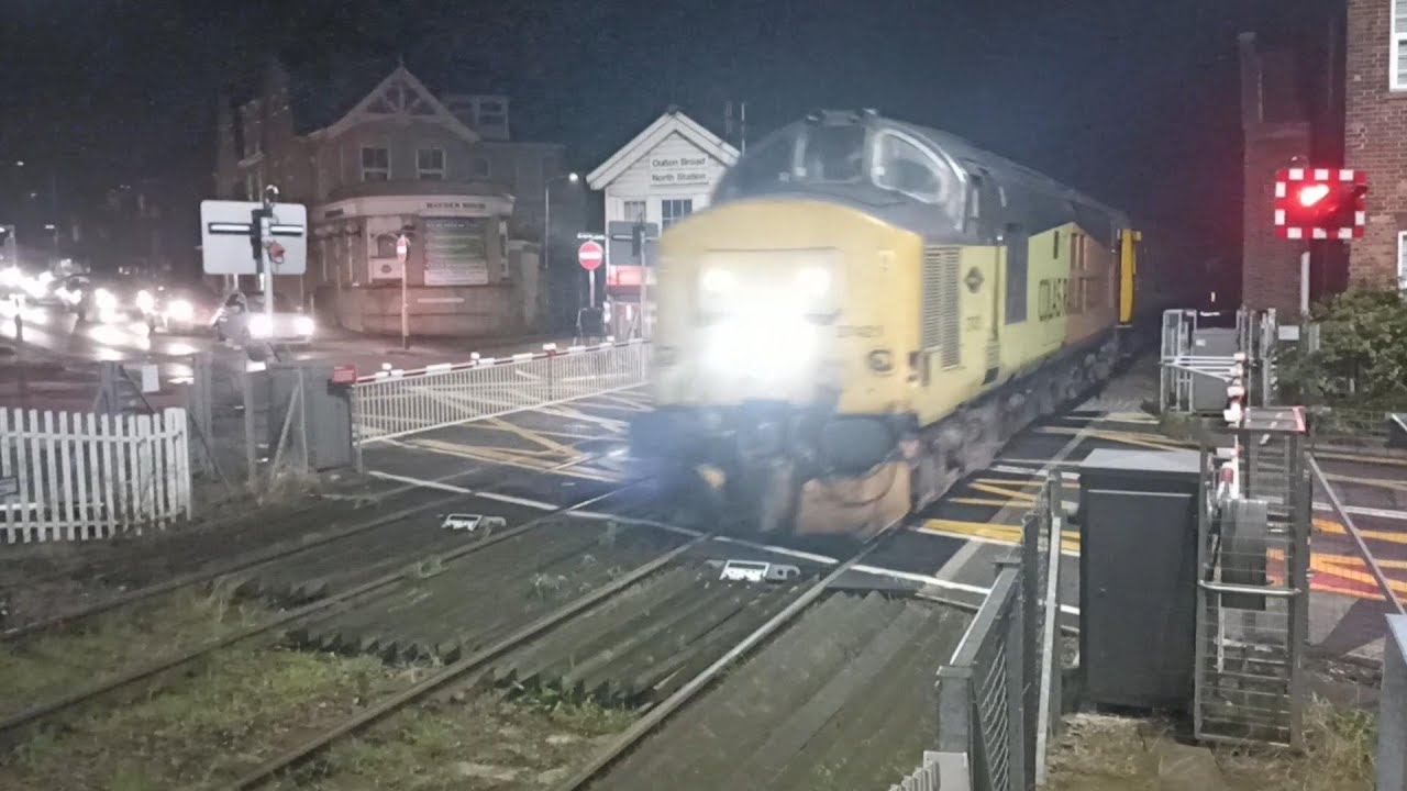 A night time compilation of class 37 s tamper and class 755 trains