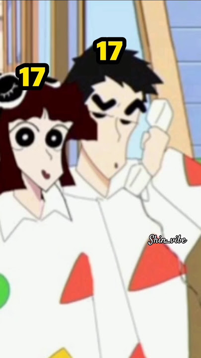 Shinchan And Aichan Age transformation 😎😍 #shinchan #song