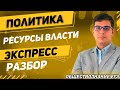 ЕГЭ Обществознание 2022 | Политическая власть и политическая система общества | Ресурсы власти