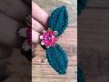 Crochet 🧶 Scrunchy #crochet #knittig #amigurumi #handmade #örgü #crocheting #tutorial #basic #asmr