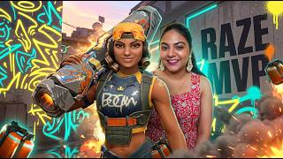 Afternoon Chill Stream | Let's Play RAZE | Valorant India Live #girlgamer #live #riotgames #valorant