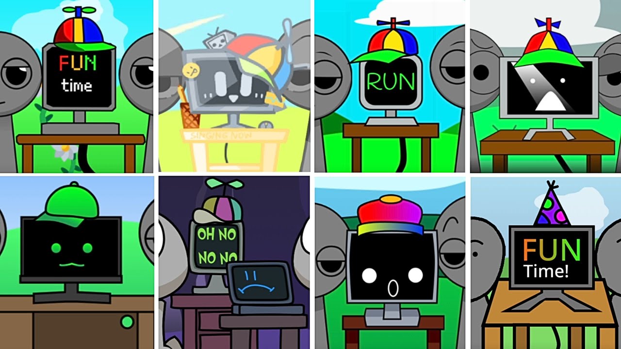 Incredibox - Sprunki but only MR.FUN COMPUTER in ALL Different Mods ...