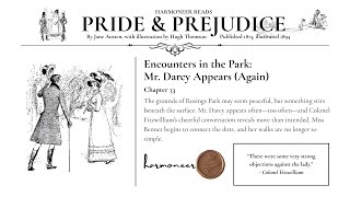 Pride and Prejudice Audiobook, Chapter 33🎧| Harmoneer Reads Jane Austen & Hugh Thomson Illustrations