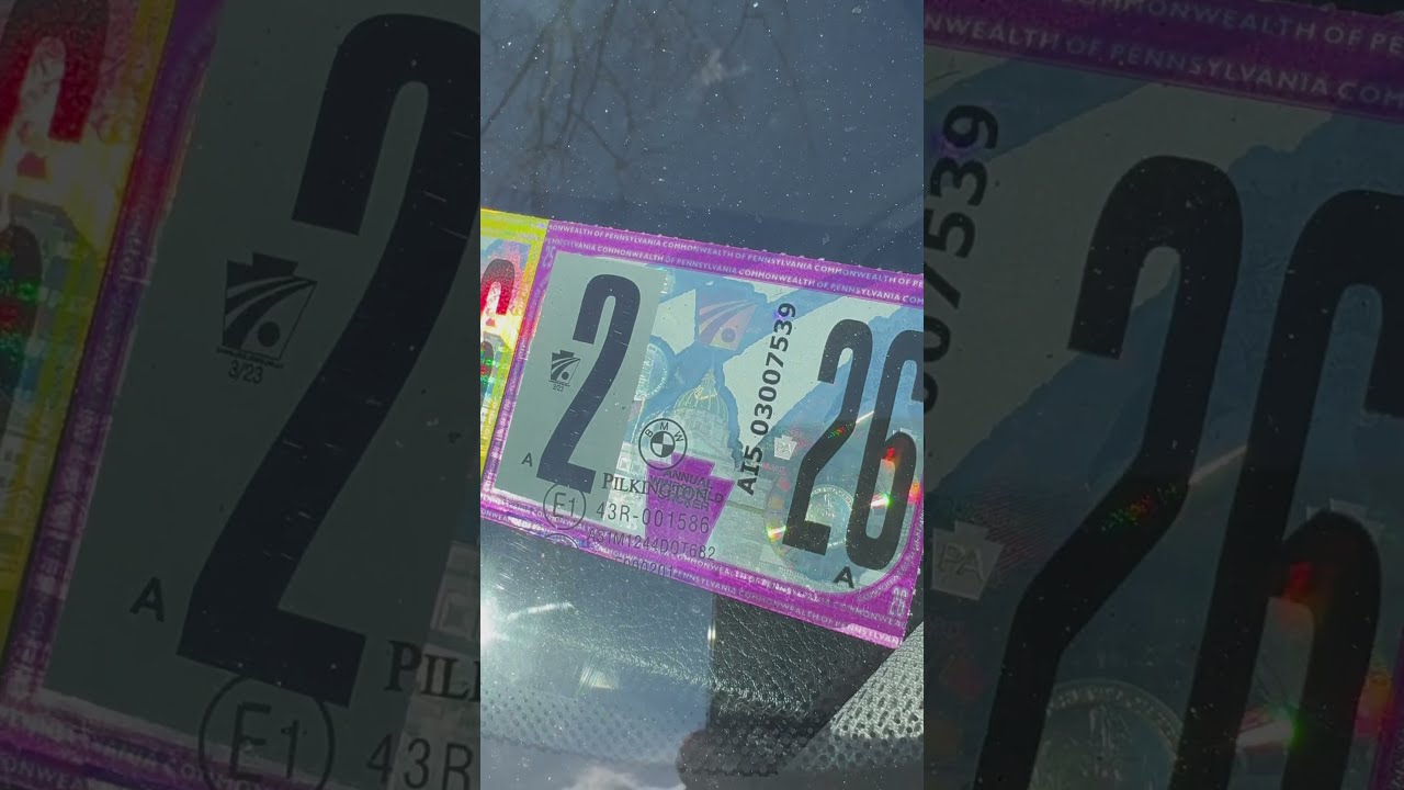 How to spot counterfeit Pennsylvania state inspection stickers