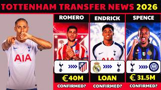 OFFICAL: Romero to Atletico Madrid 🚨 Latest Tottenham Transfer News Summer 2026 🔥 | Raphinha & More