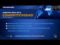 La Competitividad y su relación con el Entorno Económico Global