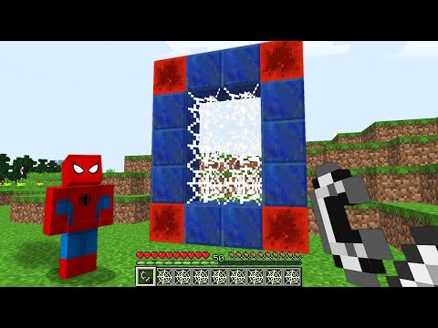 ÖRÜMCEK ADAM PORTALI NASIL YAPILIR? ? - Minecraft