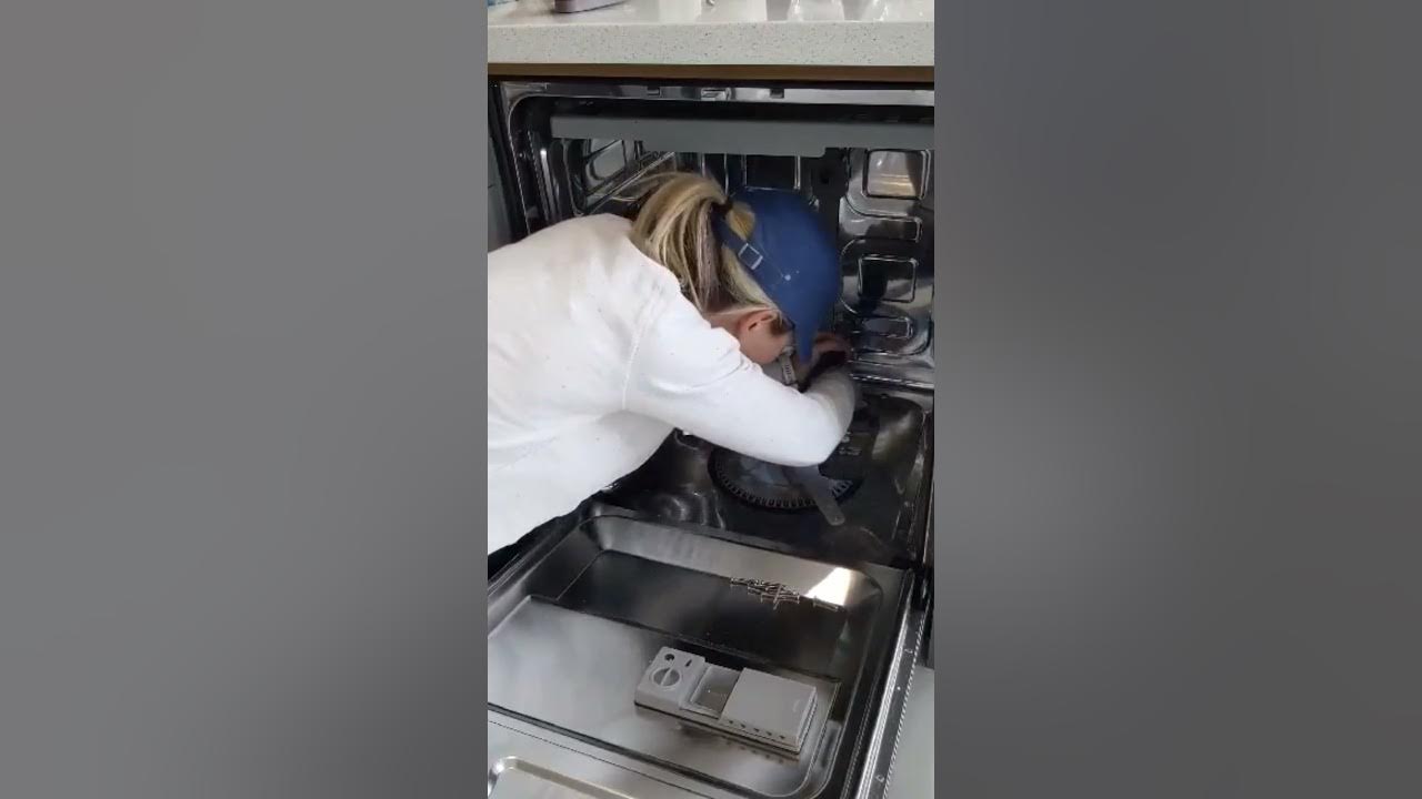 How to clean a Samsung Dishwasher... YouTube