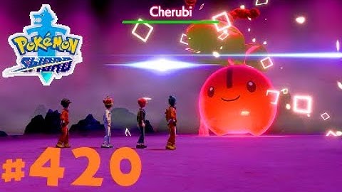 Pokemon Sword Shiny Dynamax Cherubi Raid & Catch