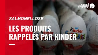 Salmonellose : quels sont les lots de chocolats concernés par le rappel de Kinder ? #Shorts