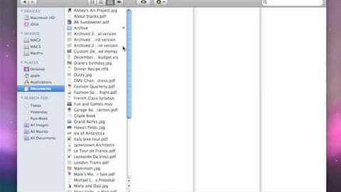 Apple Quick Tips - Viewing Long Filenames