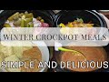 3 easy unique slow cooker meals cheap  yummy dinners dinner inspiration dill pickle roast  more