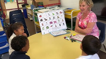 Pre-A Word Work Clapping Syllables- Jan Richardson Model