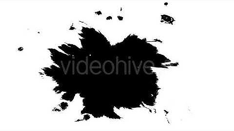 Ink Drops on Wet Paper 56 | Motion Graphics - Envato elements