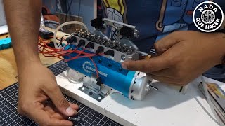 ¡Increíble Motor V6 21cc en Miniatura! Lo ARMAMOS y lo hacemos FUNCIONAR (¡Arranca!) #Stirlingkit