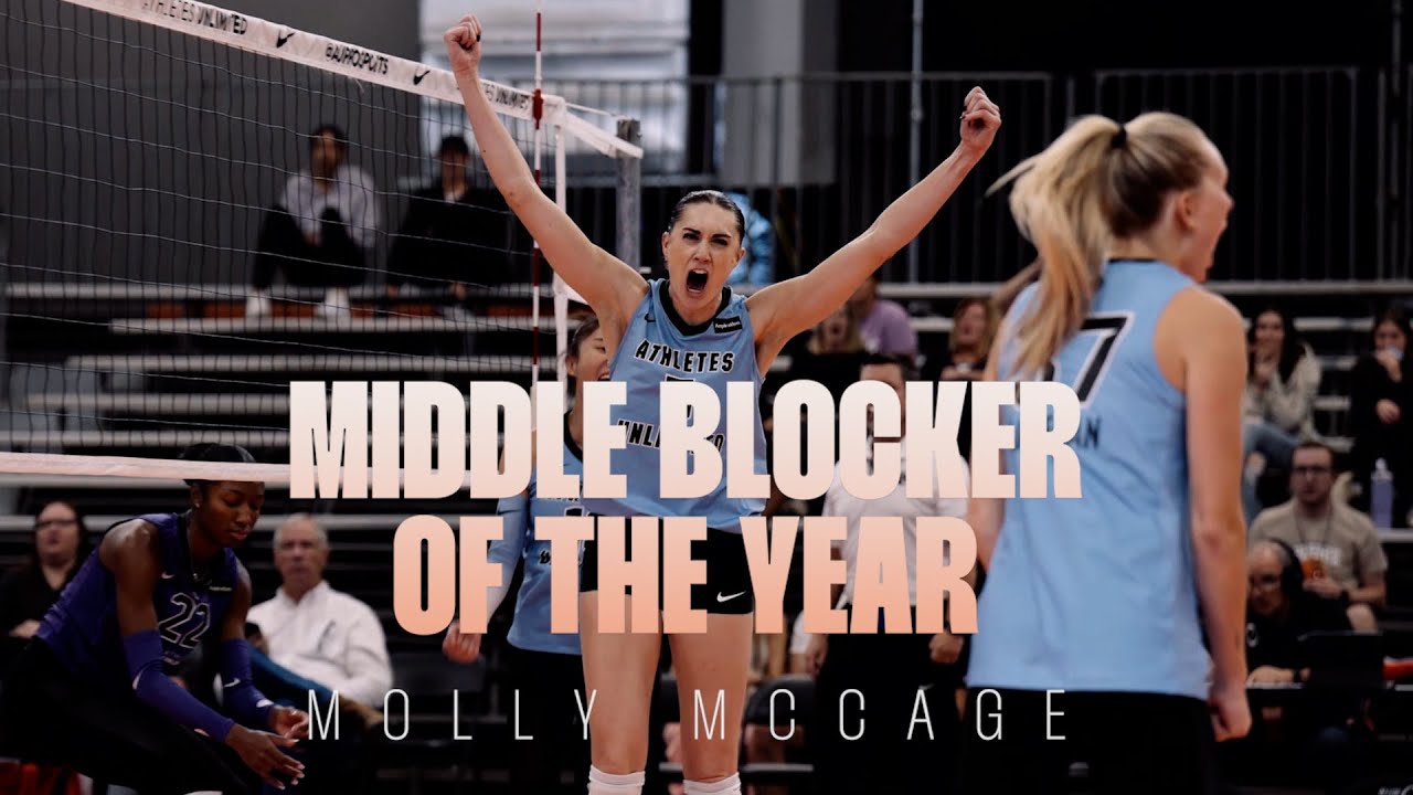 2023 Athletes Unlimited Volleyball Middle Blocker of the Year: Molly McCage