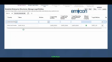 Creating and Loading Enterprise