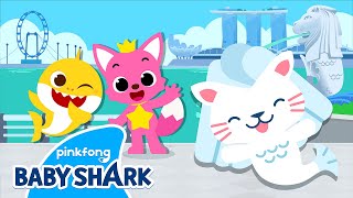 [✨NEW] Sing, Sing, Singapore! | Trip with Baby Shark | Travel Songs | Baby Shark Official